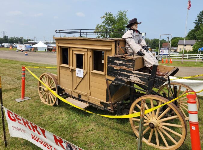 Stagecoach replica at Gerry Rodeo News, Sports, Jobs Observer Today